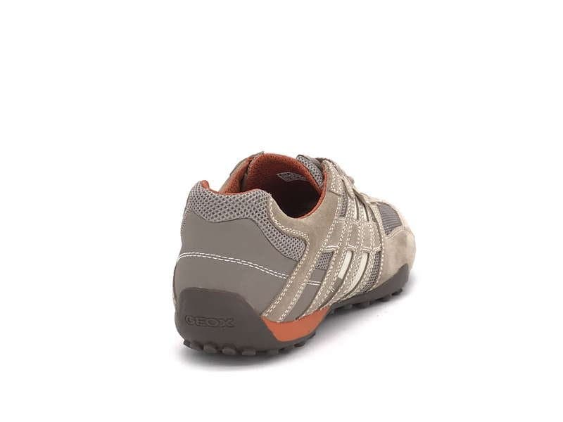 GEOX Sneakers uomo U SNAKE K beige arancione in Sneaker casual Calzature Durello - Agna, commercioVirtuoso.it