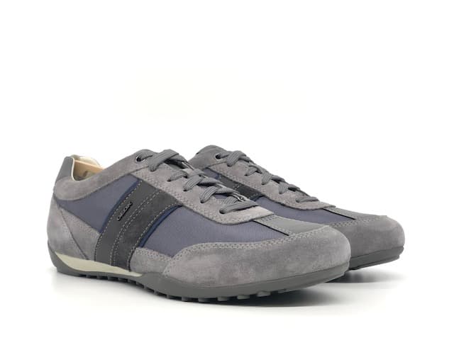 GEOX Scarpa stringata uomo WELLS C grigio - 7