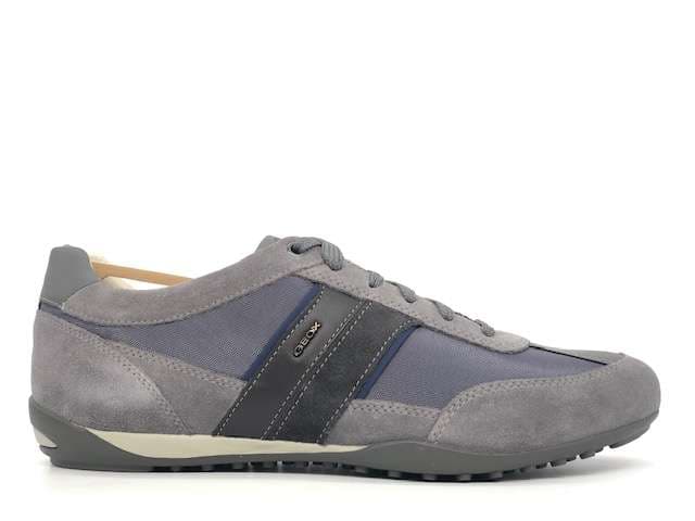 GEOX Scarpa stringata uomo WELLS C grigio in Scarpe stringate basse Calzature Durello - Agna, commercioVirtuoso.it