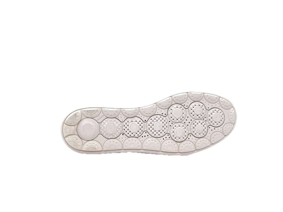 GEOX Sneakers Donna Spherica White Gold in Sneaker casual Calzature Durello - Agna, commercioVirtuoso.it
