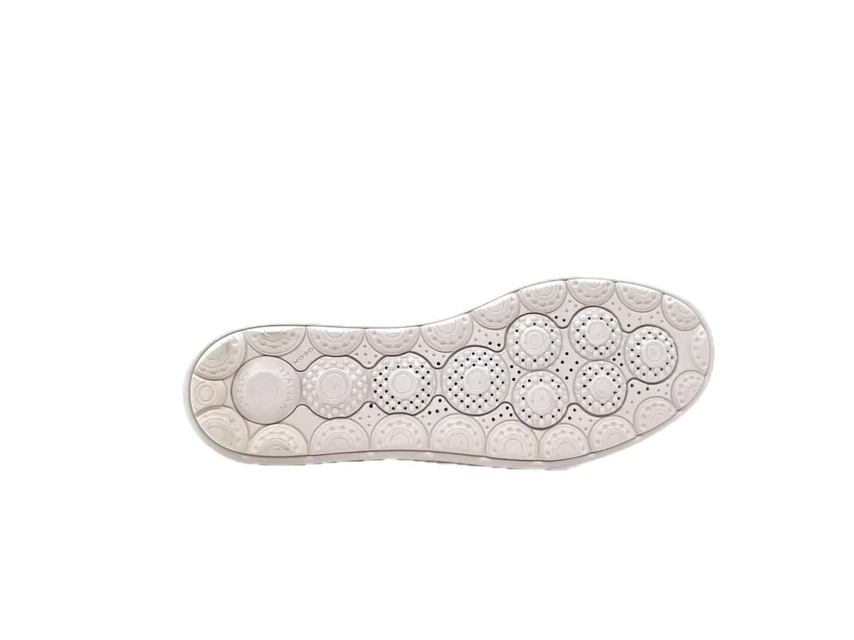 GEOX Sneakers Donna Spherica White Gold in Sneaker casual Calzature Durello - Agna, commercioVirtuoso.it