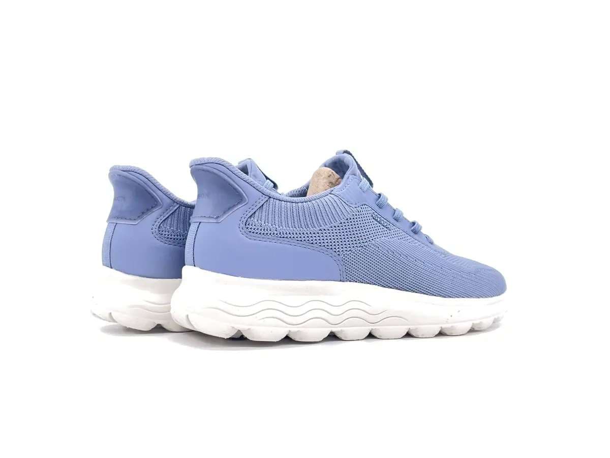 GEOX Sneakers donna SPHERICA PLUS A tessuto Light Blue in Sneaker casual Calzature Durello - Agna, commercioVirtuoso.it