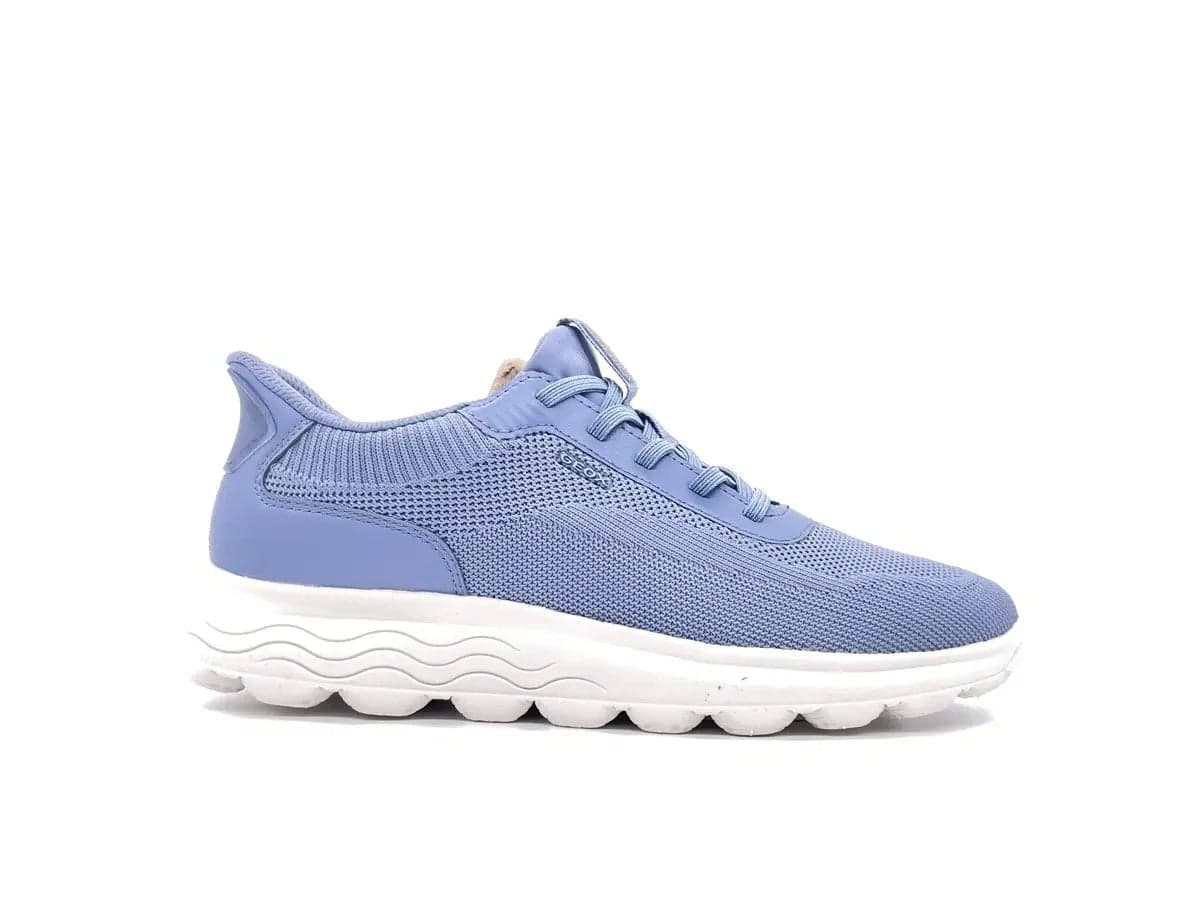 GEOX Sneakers donna SPHERICA PLUS A tessuto Light Blue in Sneaker casual Calzature Durello - Agna, commercioVirtuoso.it