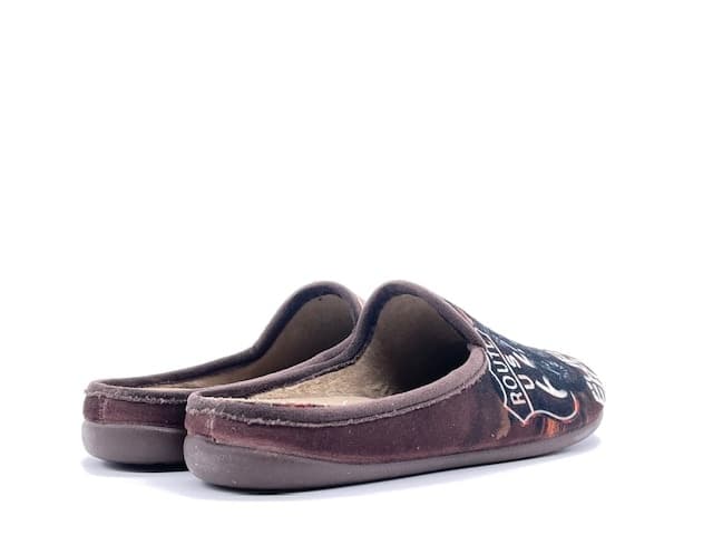 GIO DREAMS Ciabatta Chiusa Uomo Moto Marrone in Pantofole Calzature Durello - Agna, commercioVirtuoso.it