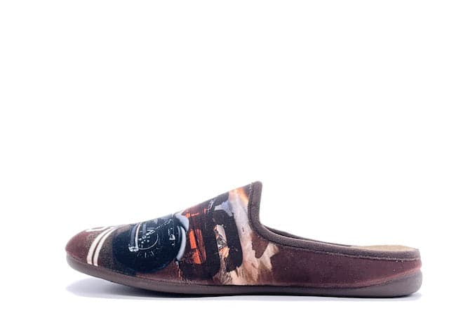 GIO DREAMS Ciabatta Chiusa Uomo Moto Marrone in Pantofole Calzature Durello - Agna, commercioVirtuoso.it