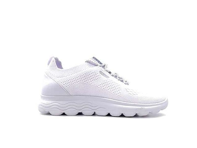 GEOX Sneakers donna D SPHERICA A white in Sneaker casual Calzature Durello - Agna, commercioVirtuoso.it
