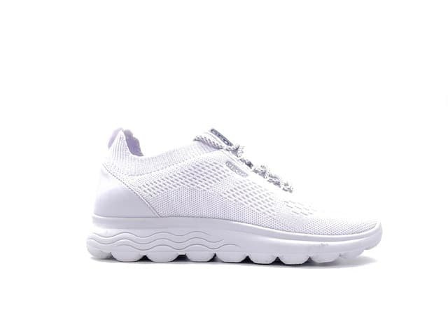 GEOX Sneakers donna D SPHERICA A white in Sneaker casual Calzature Durello - Agna, commercioVirtuoso.it