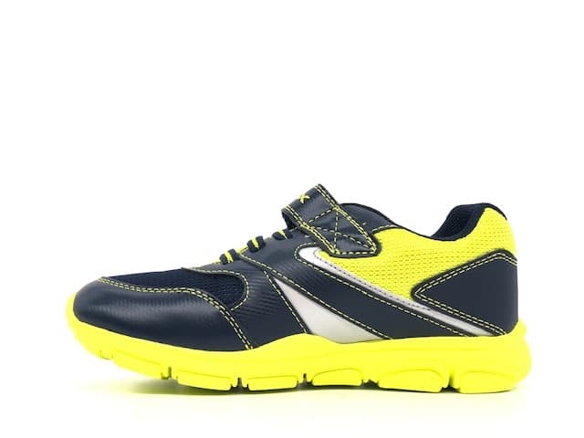 GEOX Sneakers bambino J N. TORQUE B. A navy lime in Sneaker casual Calzature Durello - Agna, commercioVirtuoso.it