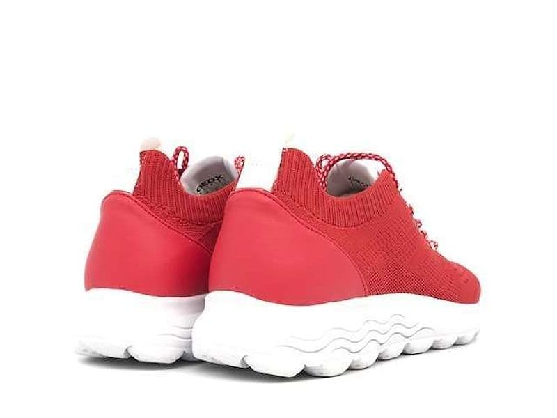 GEOX Sneakers donna D SPHERICA A red in Sneaker casual Calzature Durello - Agna, commercioVirtuoso.it