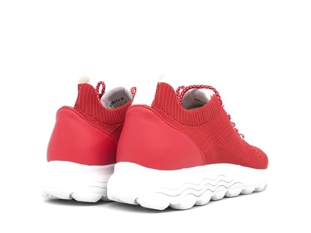 GEOX Sneakers donna D SPHERICA A red in Sneaker casual Calzature Durello - Agna, commercioVirtuoso.it