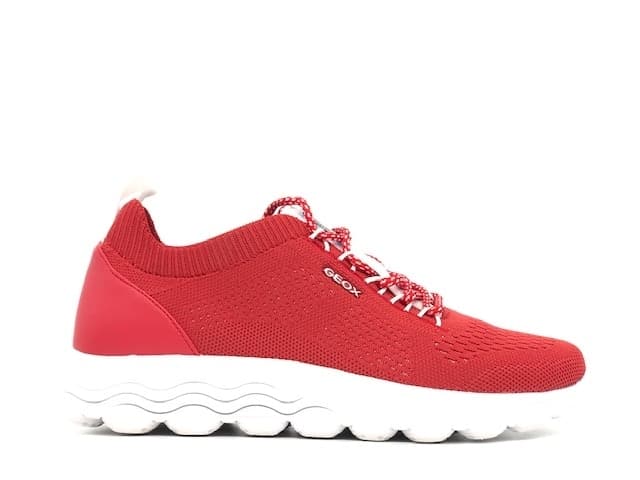 GEOX Sneakers donna D SPHERICA A red in Sneaker casual Calzature Durello - Agna, commercioVirtuoso.it