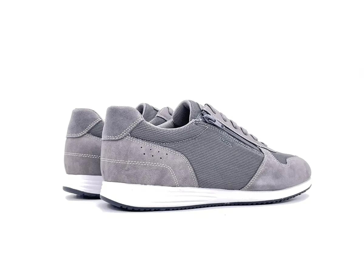 GEOX Sneakers Uomo Arthien Grey in Sneaker casual Calzature Durello - Agna, commercioVirtuoso.it