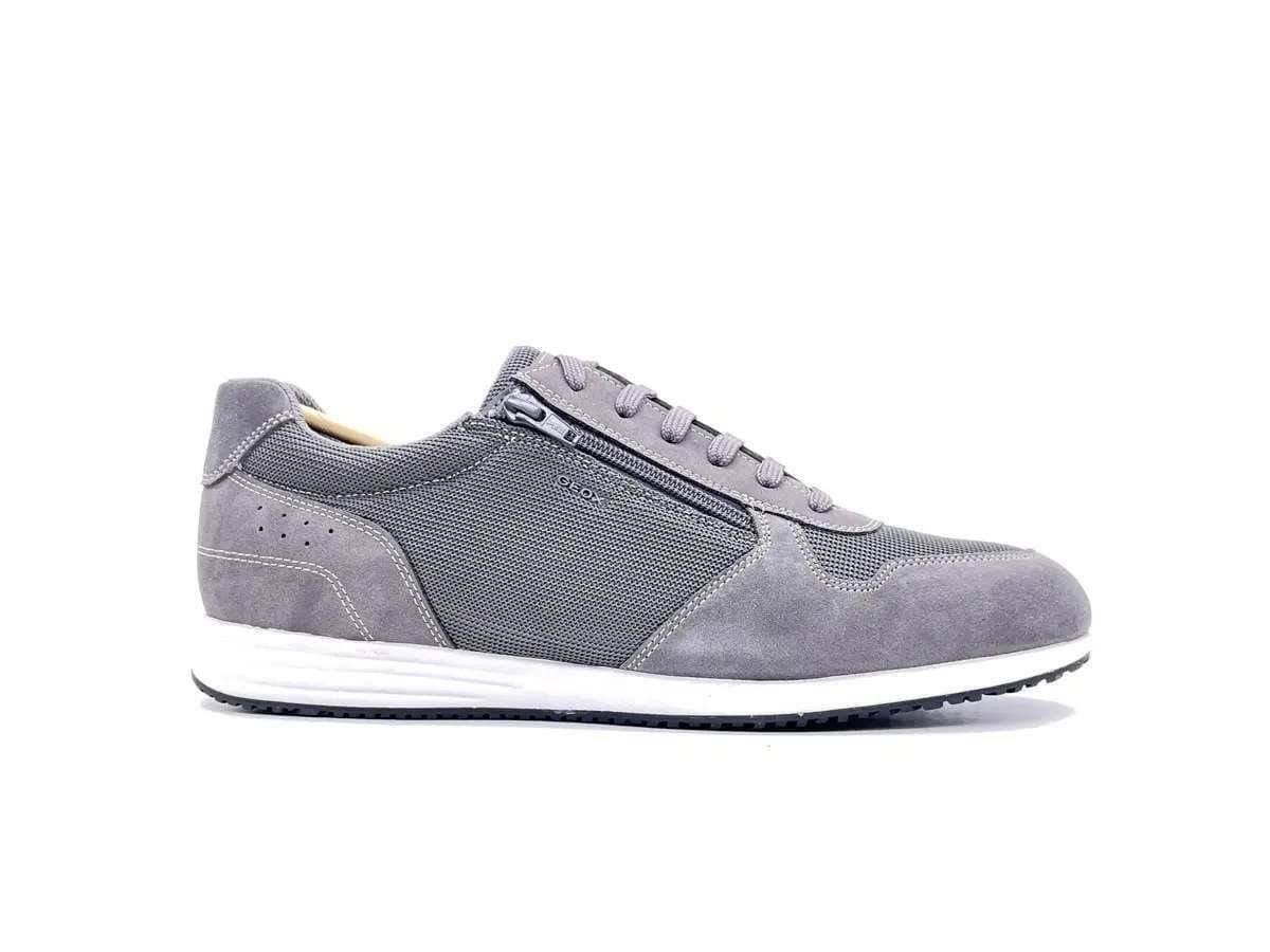 GEOX Sneakers Uomo Arthien Grey in Sneaker casual Calzature Durello - Agna, commercioVirtuoso.it