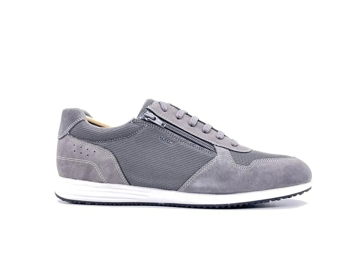 GEOX Sneakers Uomo Arthien Grey in Sneaker casual Calzature Durello - Agna, commercioVirtuoso.it