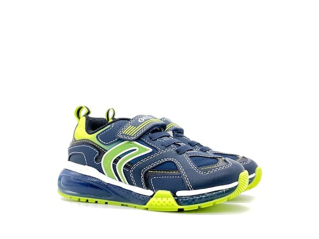 GEOX Sneakers Bambino J Bayonyc B. B. Navy Lime - 6