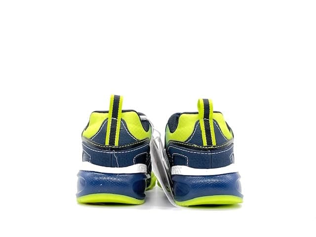 GEOX Sneakers Bambino J Bayonyc B. B. Navy Lime in Sneaker casual Calzature Durello - Agna, commercioVirtuoso.it