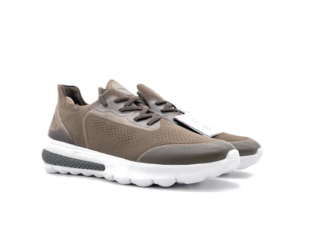 GEOX Sneakers Uomo Spherica Military - 5