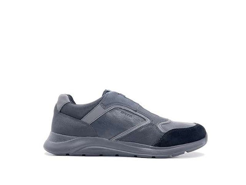 GEOX Sneakers uomo U DAMIANO B Black in Sneaker casual Calzature Durello - Agna, commercioVirtuoso.it