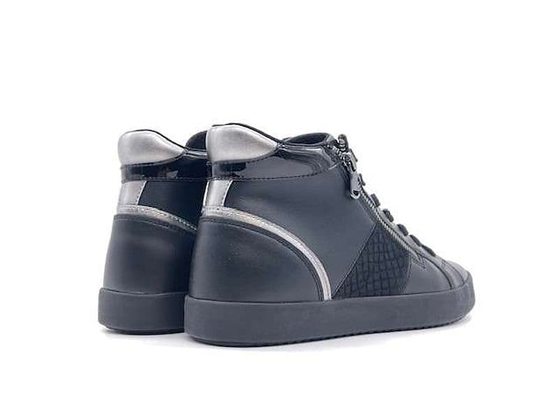 GEOX Scarponcino Donna Blomiee Black in Stivali Calzature Durello - Agna, commercioVirtuoso.it
