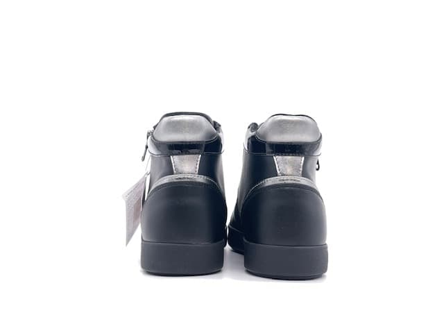 GEOX Scarponcino Donna Blomiee Black in Stivali Calzature Durello - Agna, commercioVirtuoso.it