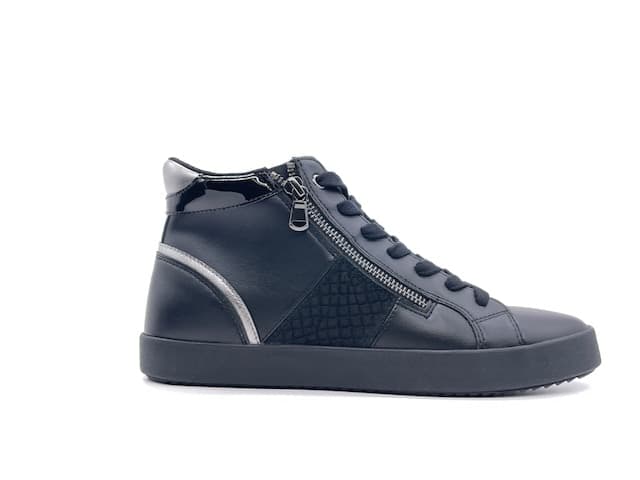 GEOX Scarponcino Donna Blomiee Black in Stivali Calzature Durello - Agna, commercioVirtuoso.it