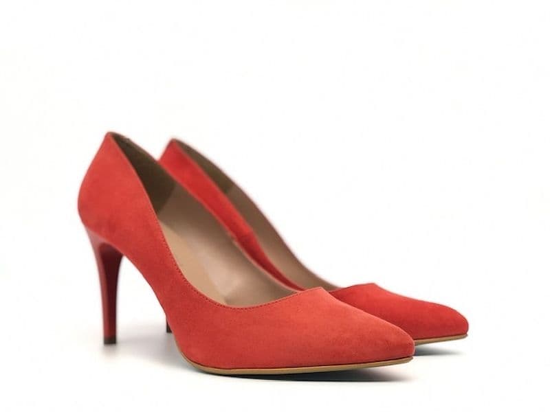 GIULIA Décolleté Rosso tenue Cardenal Ante - 6
