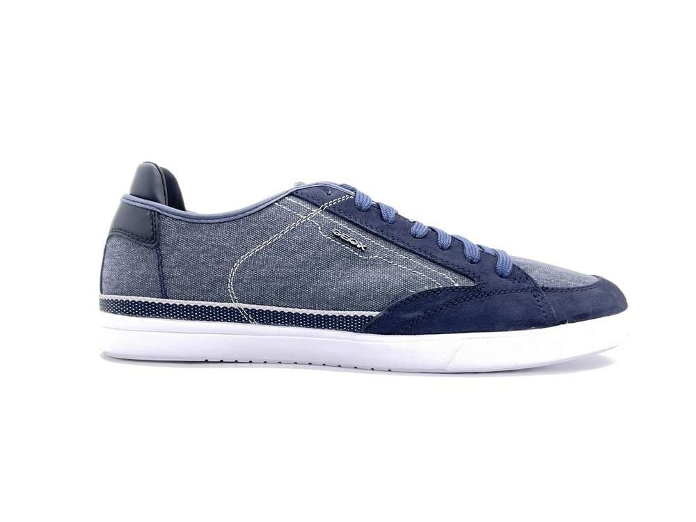 GEOX Sneakers Uomo Walee Navy in Sneaker casual Calzature Durello - Agna, commercioVirtuoso.it