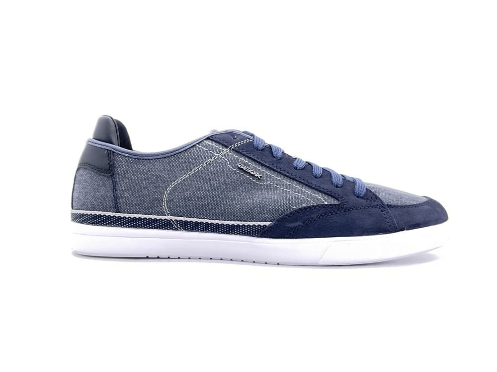 GEOX Sneakers Uomo Walee Navy in Sneaker casual Calzature Durello - Agna, commercioVirtuoso.it