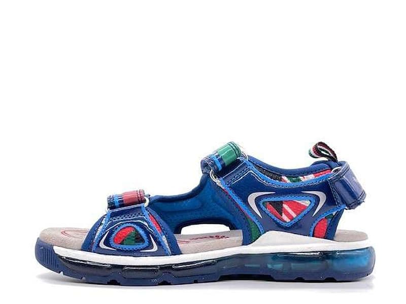 GEOX Sandali bambino J. S. ANDROID B. A Navy multicolore - 5