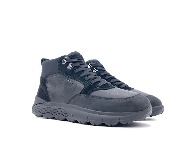 GEOX Scarponcino Uomo Spherica Black - 5
