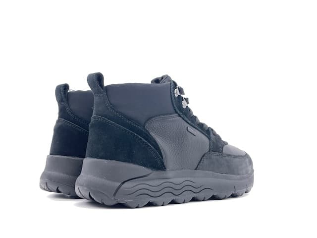 GEOX Scarponcino Uomo Spherica Black in Stivali Calzature Durello - Agna, commercioVirtuoso.it