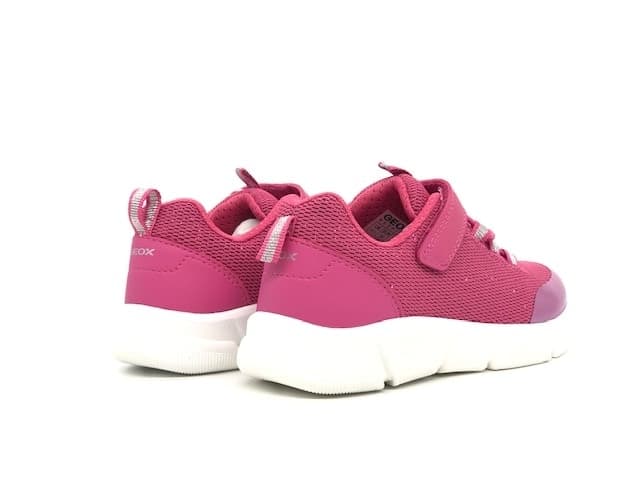 GEOX Sneakers bambina J ARIL G. B fucsia in Sneaker casual Calzature Durello - Agna, commercioVirtuoso.it