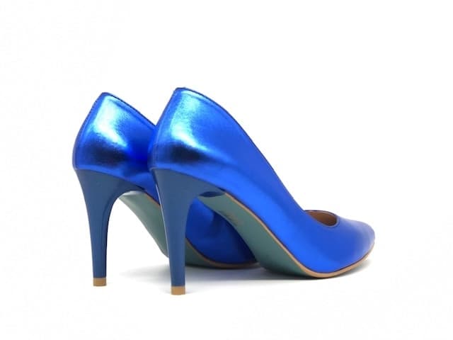 GIULIA Décolleté napa Metal Blue in Portachiavi Calzature Durello - Agna, commercioVirtuoso.it