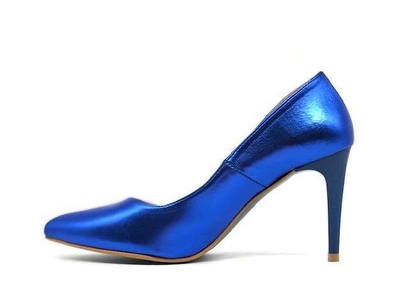 GIULIA Décolleté napa Metal Blue in Portachiavi Calzature Durello - Agna, commercioVirtuoso.it