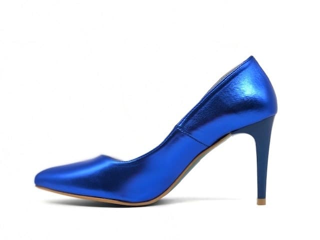 GIULIA Décolleté napa Metal Blue in Portachiavi Calzature Durello - Agna, commercioVirtuoso.it