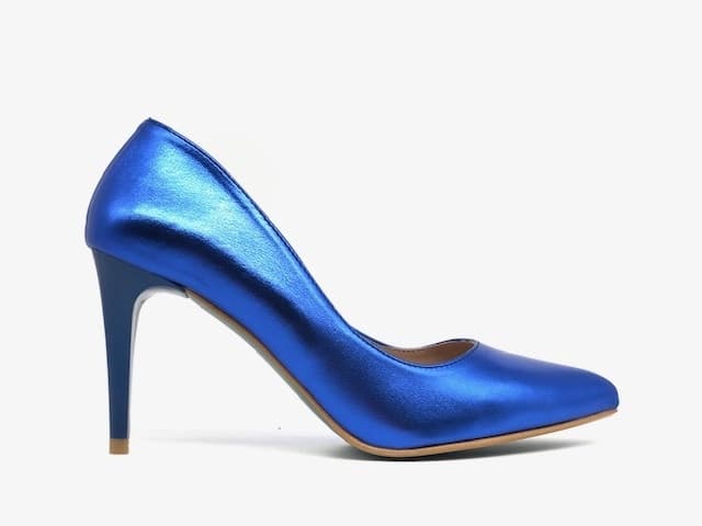 GIULIA Décolleté napa Metal Blue in Portachiavi Calzature Durello - Agna, commercioVirtuoso.it