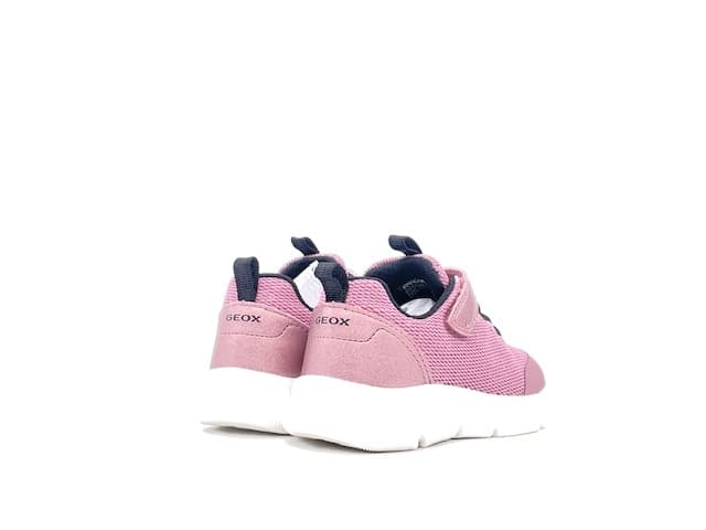 GEOX Sneakers bambina J ARIL G. B Rose black in Sneaker casual Calzature Durello - Agna, commercioVirtuoso.it