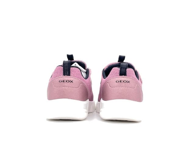 GEOX Sneakers bambina J ARIL G. B Rose black in Sneaker casual Calzature Durello - Agna, commercioVirtuoso.it