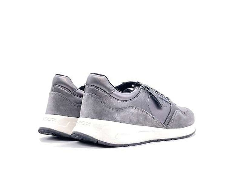 GEOX Sneakers Donna Bulmy Metal Dk Stone in Sneaker casual Calzature Durello - Agna, commercioVirtuoso.it