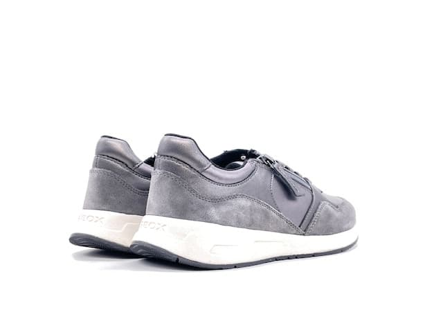 GEOX Sneakers Donna Bulmy Metal Dk Stone in Sneaker casual Calzature Durello - Agna, commercioVirtuoso.it