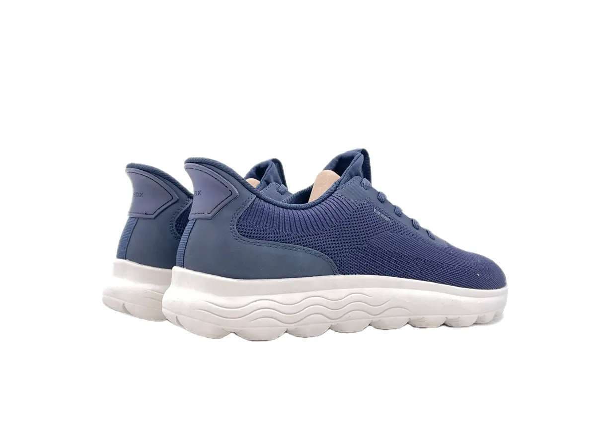 GEOX Sneakers Uomo Spherica Plus Navy in Sneaker casual Calzature Durello - Agna, commercioVirtuoso.it