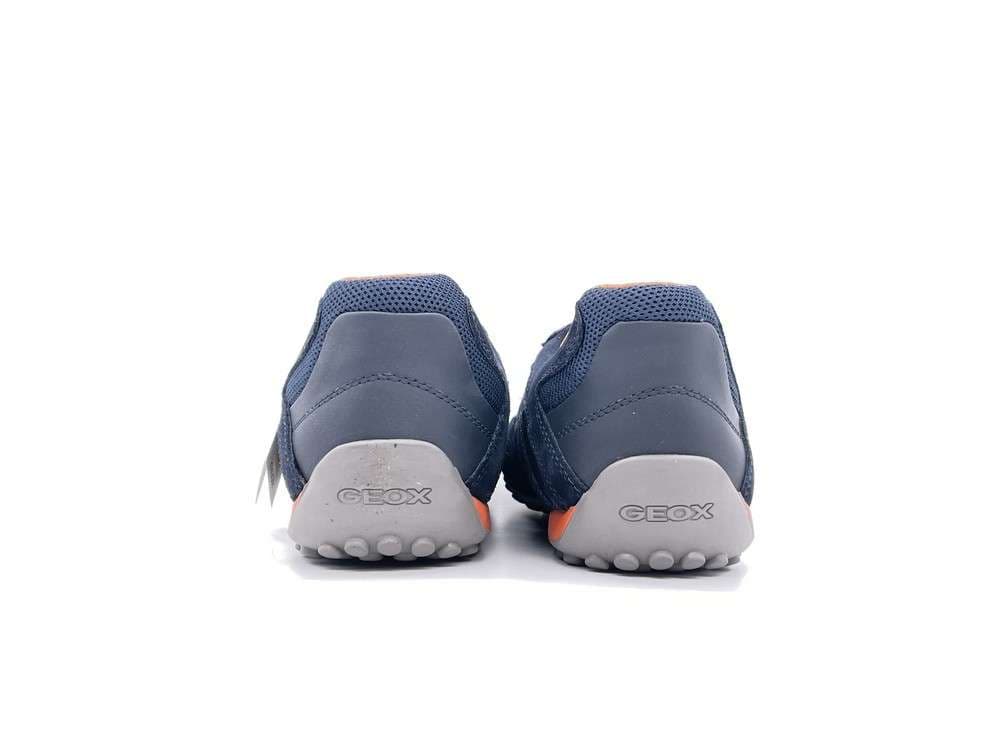 GEOX Sneakers Uomo Snake Navy in Sneaker casual Calzature Durello - Agna, commercioVirtuoso.it