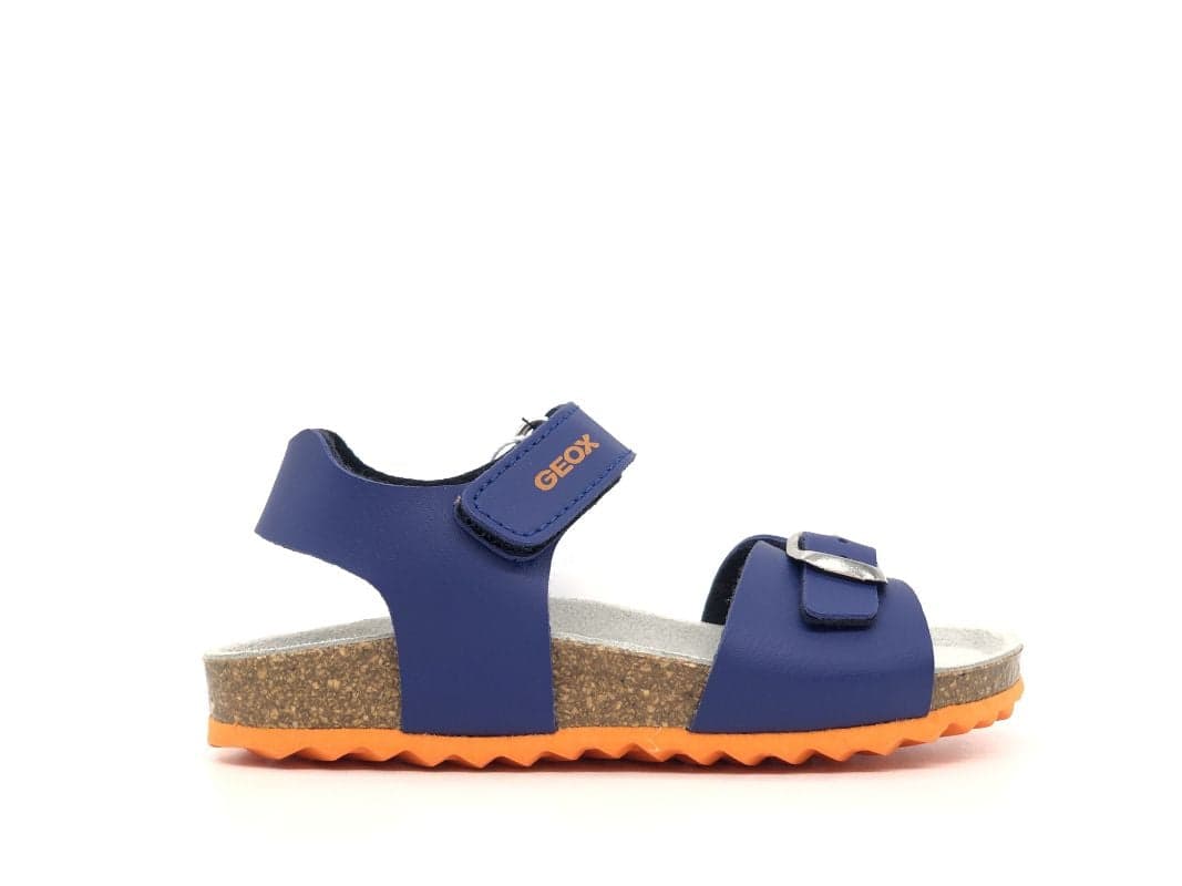 GEOX Sandalo bambino B S. Chalki B. Royal Arancione in Sandali Calzature Durello - Agna, commercioVirtuoso.it