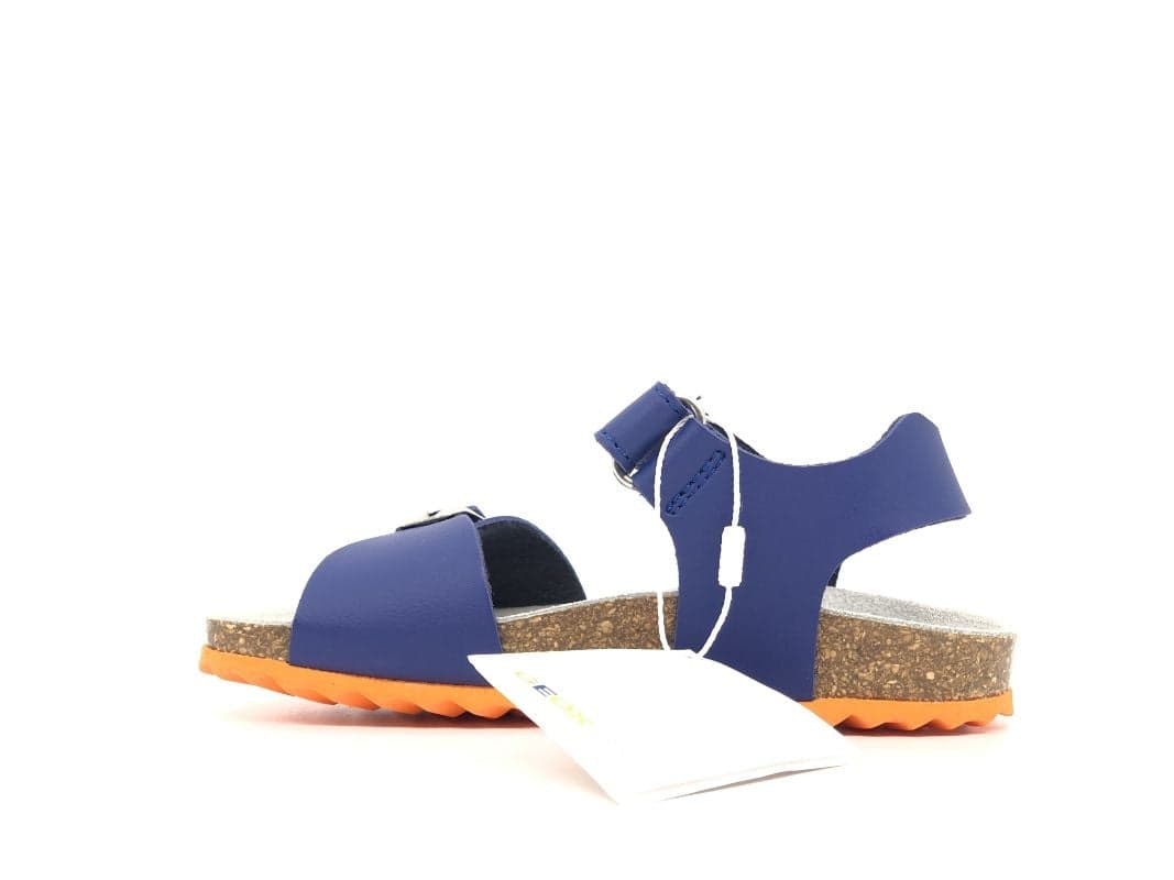 GEOX Sandalo bambino B S. Chalki B. Royal Arancione in Sandali Calzature Durello - Agna, commercioVirtuoso.it