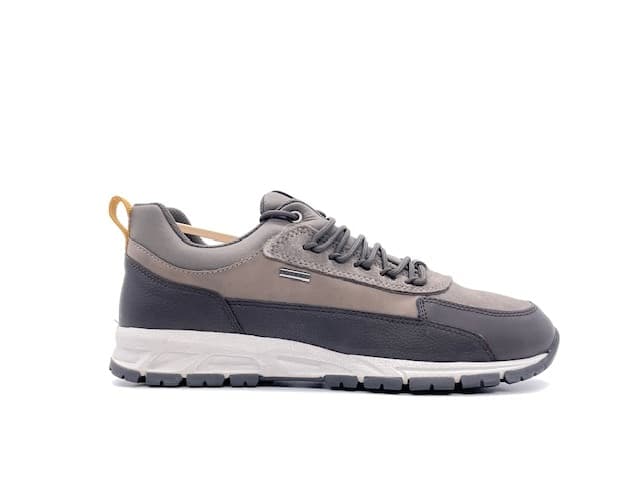GEOX Sneakers Uomo Delray Coffe e grigio in Sneaker casual Calzature Durello - Agna, commercioVirtuoso.it