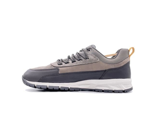 GEOX Sneakers Uomo Delray Coffe e grigio in Sneaker casual Calzature Durello - Agna, commercioVirtuoso.it