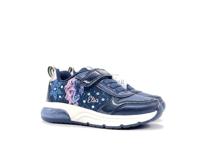 GEOX Sneakers bambina J SPACECLUB G. Navy platino - 5