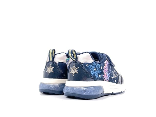 GEOX Sneakers bambina J SPACECLUB G. Navy platino in Sneaker casual Calzature Durello - Agna, commercioVirtuoso.it