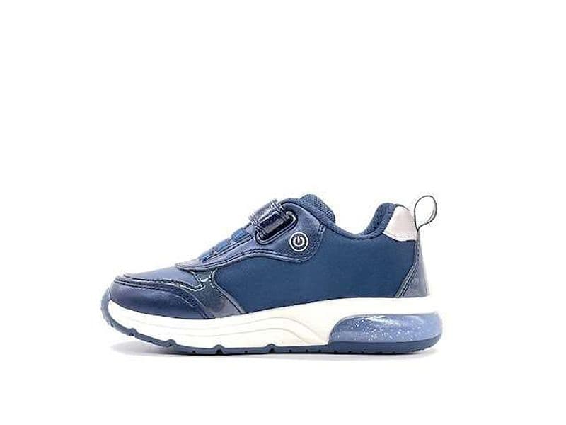 GEOX Sneakers bambina J SPACECLUB G. Navy platino - 5