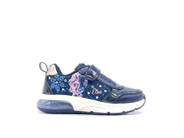 GEOX Sneakers bambina J SPACECLUB G. Navy platino in Sneaker casual Calzature Durello - Agna, commercioVirtuoso.it